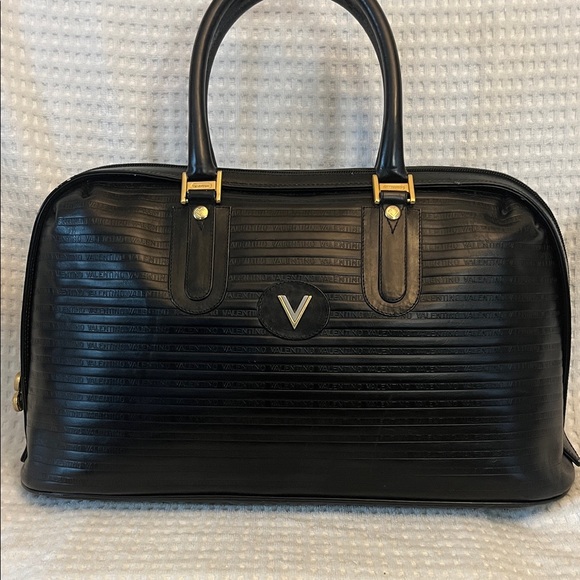 Valentino Hand Bag with Gold Accents - Picture 1 of 15